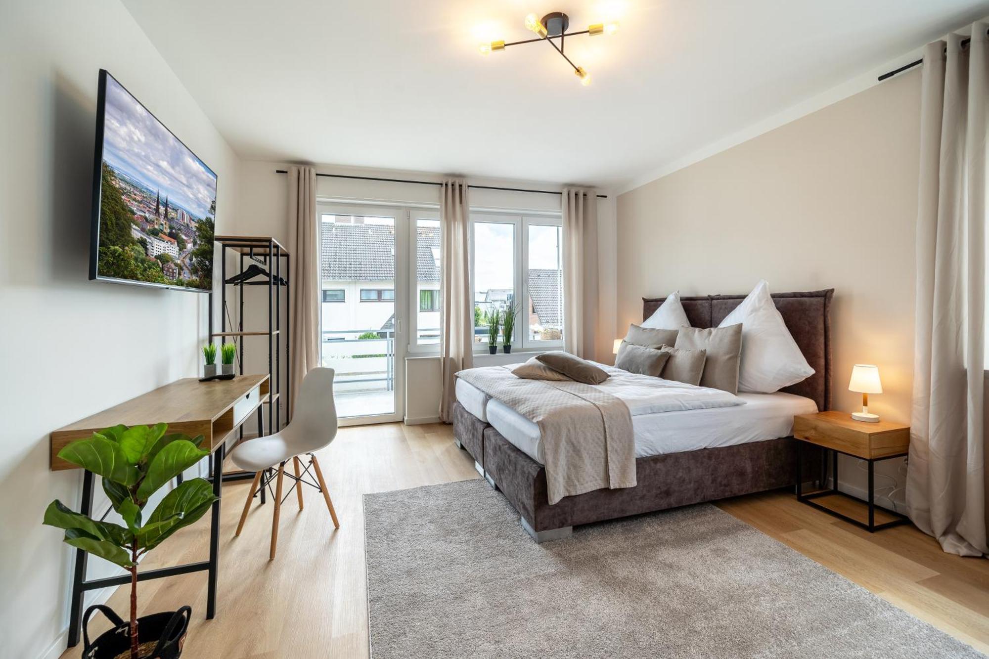 Raw-Flat Meier - Modern - Stylisch - Balkon - Netflix Bielefeld Exterior foto